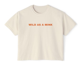 Tennessee Tee- WILD AS A MINK, Comfort Colors T-shirt, Tennessee T-shirt, Gameday Shirt