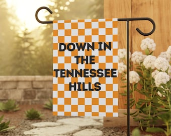 Bandera de jardín de Tennessee: En las colinas de Tennessee (damero), bandera de jardín de Tennessee, bandera de Tennessee
