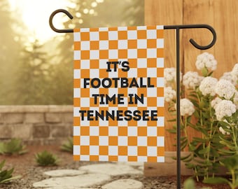 Bandera de jardín de Tennessee: hora del fútbol en Tennessee, bandera de jardín de Tennessee, bandera de Tennessee