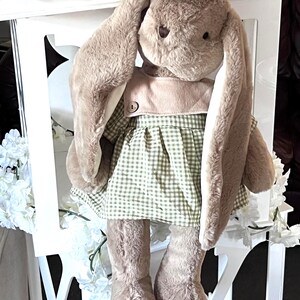 Large Honey or Pale Plush Rabbit: Floppy Eared Cuddly Bunny Toy Gift (66.5cm) image 4