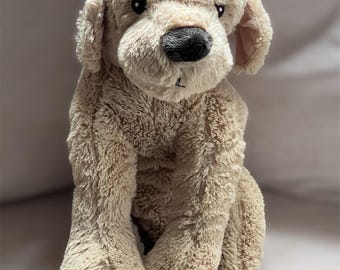 Plush Puppy Stuffed Animal: Honey Coloured Cuddly Toy