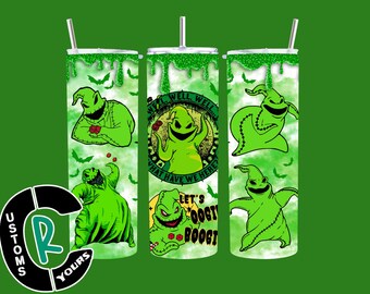 Oogie Boogie Halloween Tumbler, 20 oz Stainless Steel