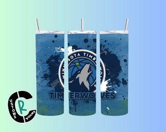 Minnesota Timberwolves Tumbler, 20 oz Stainless Steel Drinkware