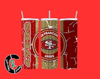 Kubek 49ers, 20 uncji ze stali nierdzewnej, prezent dla fana futbolu