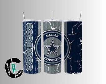 Cowboys inspiriert 20 oz Becher: Edelstahl, für Sportfan