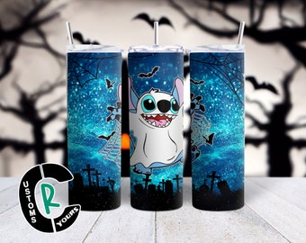 Spooky Stitch Halloween 20 oz Becher