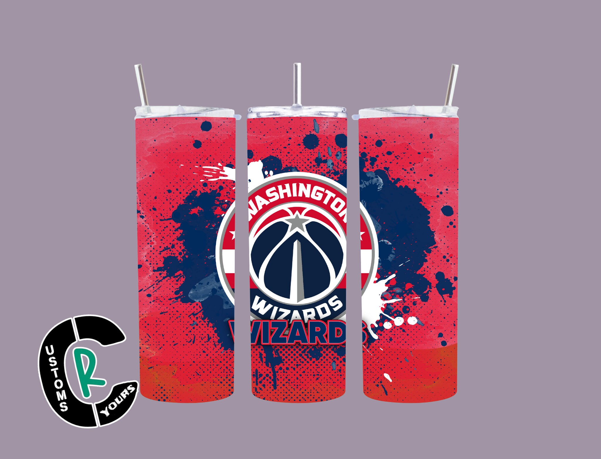 Washington Wizards 20 oz Tumbler I Stainless Steel Drinkware I For Sports Fan I Perfect Basketball Fan Gift