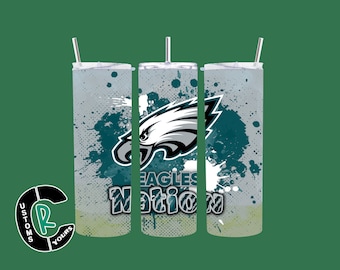 Bicchiere in acciaio inossidabile da 20 once ispirato agli Eagles, regalo per i tifosi sportivi