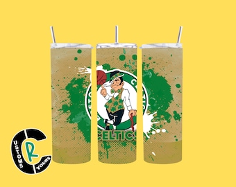 Boston Celtics  20 oz Tumbler I Stainless Steel Drinkware I For Sports Fan I Perfect Basketball Fan Gift