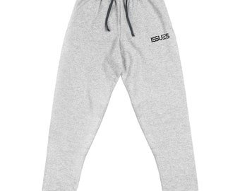 Issues Joggers | Embroidered