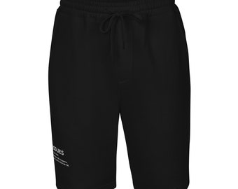 Issues Men's fleece shorts | Define | Embroidered