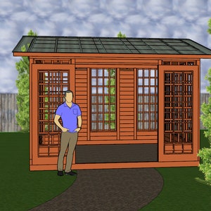 Outdoor Green House or Living Space Plans