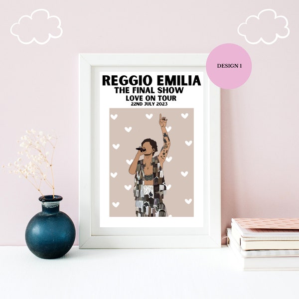Harry Styles Reggio Emilia - Etsy