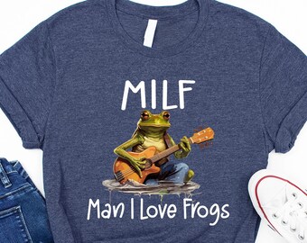 Retro Frog Shirt: Funny Frog Lover Long Sleeve