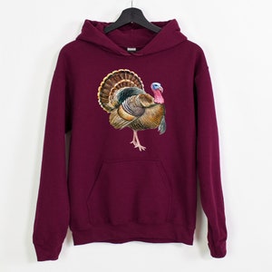 Vintage Turkey Sweatshirt: Thanksgiving Autumn Hoodie image 6