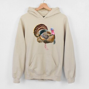 Vintage Turkey Sweatshirt: Thanksgiving Autumn Hoodie image 4