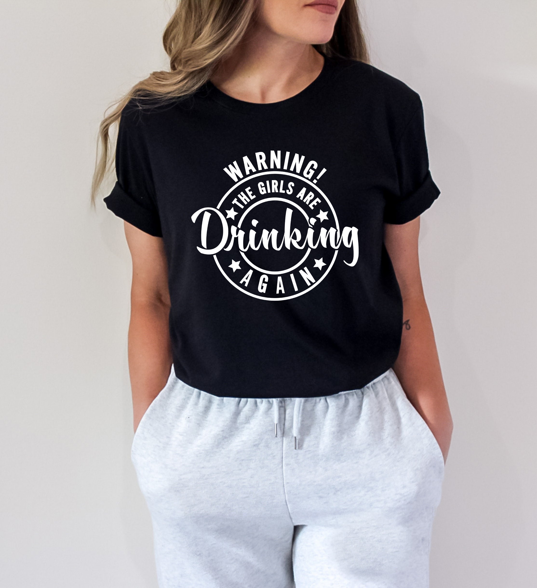 Women’s Drinkerbell Fairy Tank Top – Funny Drinking Graphic Tee, Cotton Blend Sleeveless Shirt For Parties & Gifts - View #10