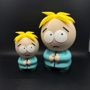 Butters Stotch Abbildung - 3D Gedruckt South Park Sammlerstück | 2 Größen erhältlich