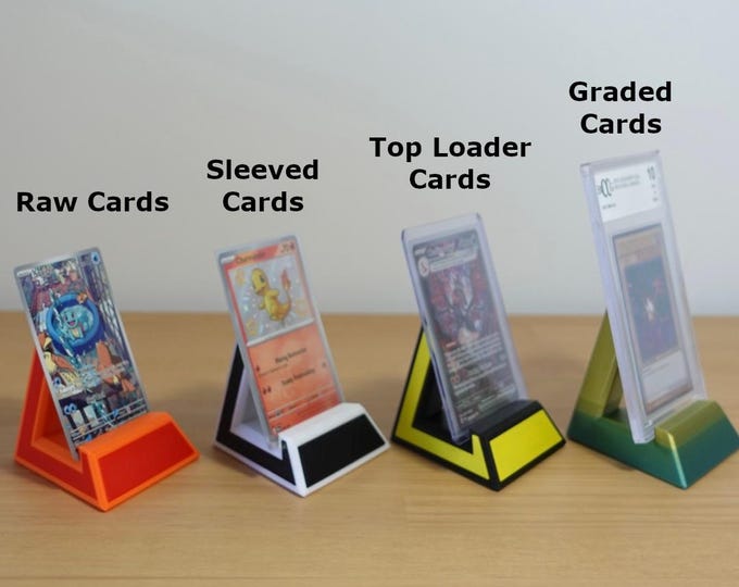 Trading Card Display Stand - 3D Printed - Etsy Canada