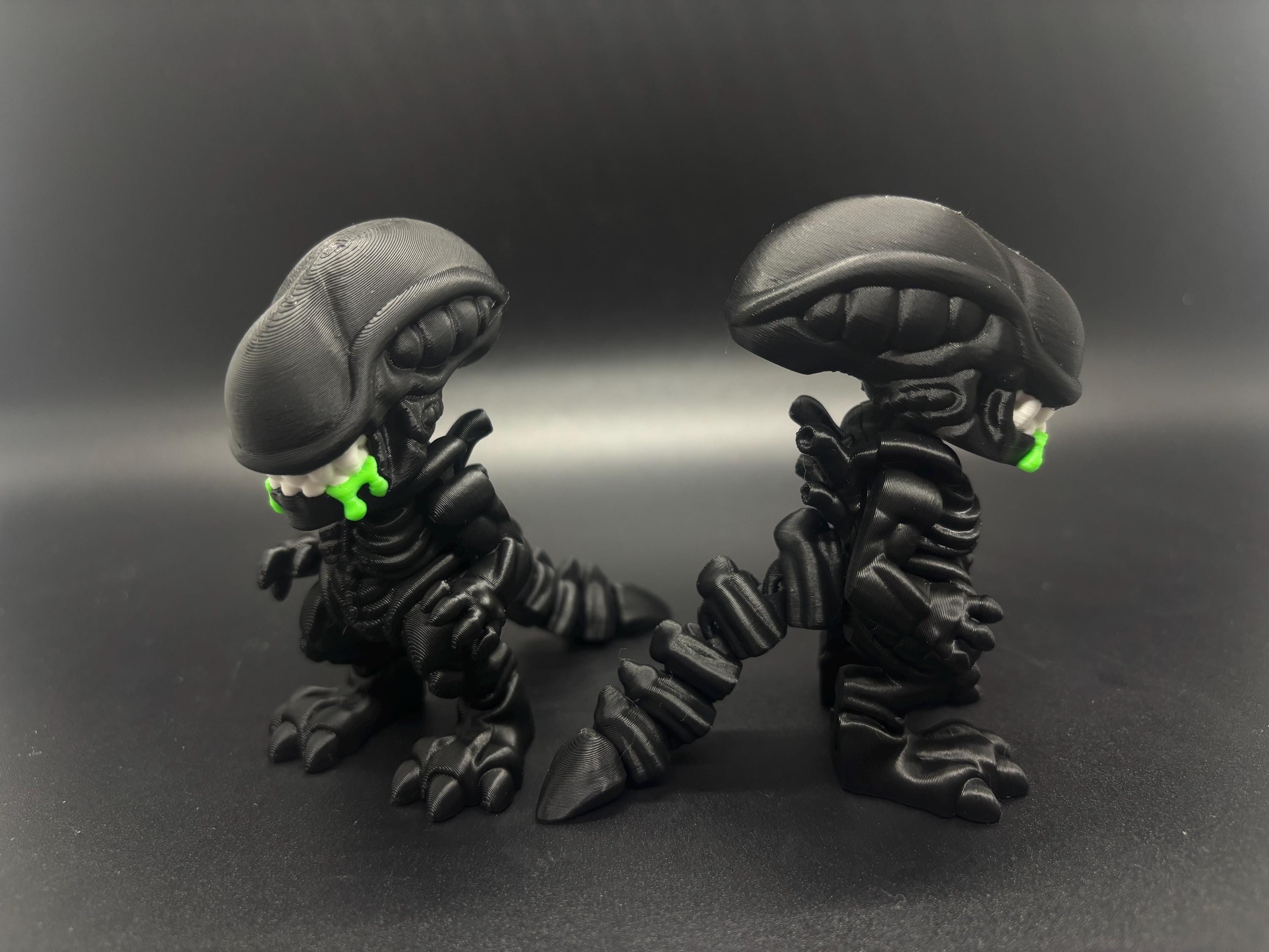 Alien Vs Predator Flexi Figures & Playset – 3D Printed Articulating Sci ...