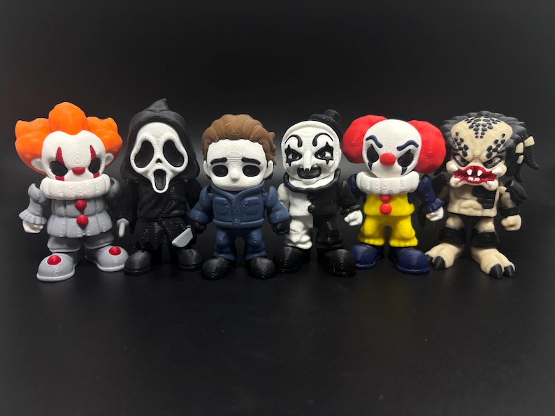 Flexi Jason Voorhees – 3D Printed Horror Figure – Articulating Slasher ...