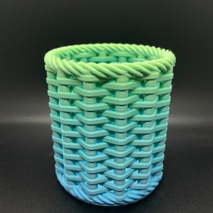 Porte-crayons tissé / Organiseur de tasses imprimé en 3D