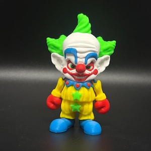 Shorty Killer Klown – 3D Printed Horror Figure | Cult Classic Movie Collectible | Killer Klowns from Outer Space