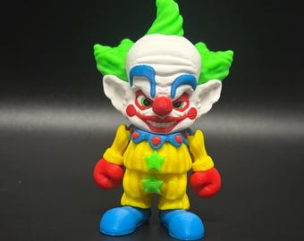 Shorty Killer Klown – 3D Printed Horror Figure | Cult Classic Movie Collectible | Killer Klowns from Outer Space