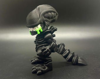 3D Printed Flexi Xenomorph Figure: Alien Movie Collectible