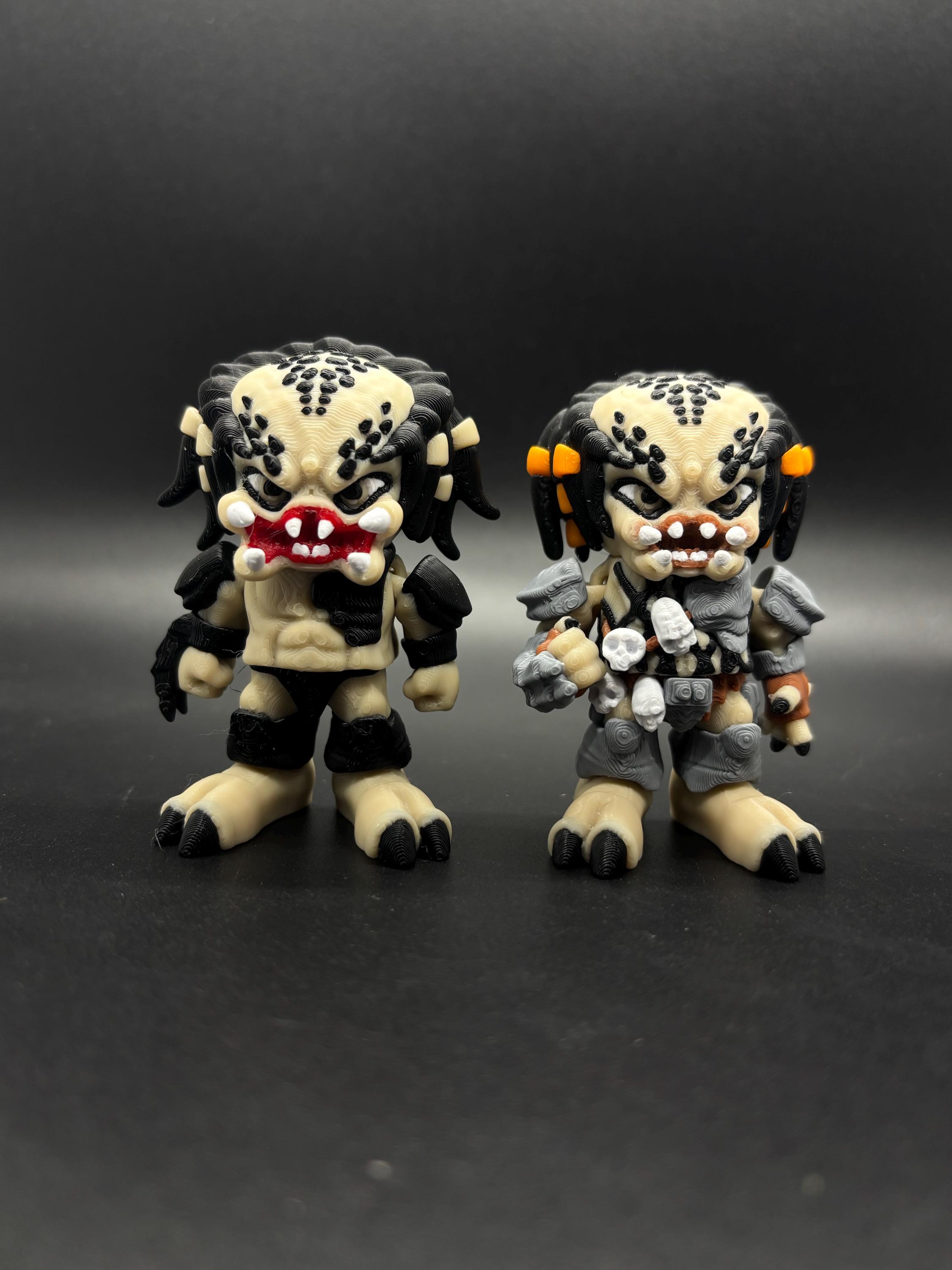 Alien Vs Predator Flexi Figures & Playset – 3D Printed