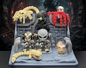 Alien Vs Predator Flexi Figures & Playset – 3D Printed