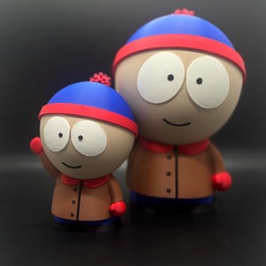 Stan Marsh – 3D Gedruckte South Park Figur | Zwei Größen erhältlich TV Sendung Sammlerstück