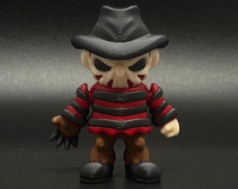 Flexi Freddy Krueger – 3D Printed Horror Figure | Articulated Toy | Nightmare Collectible