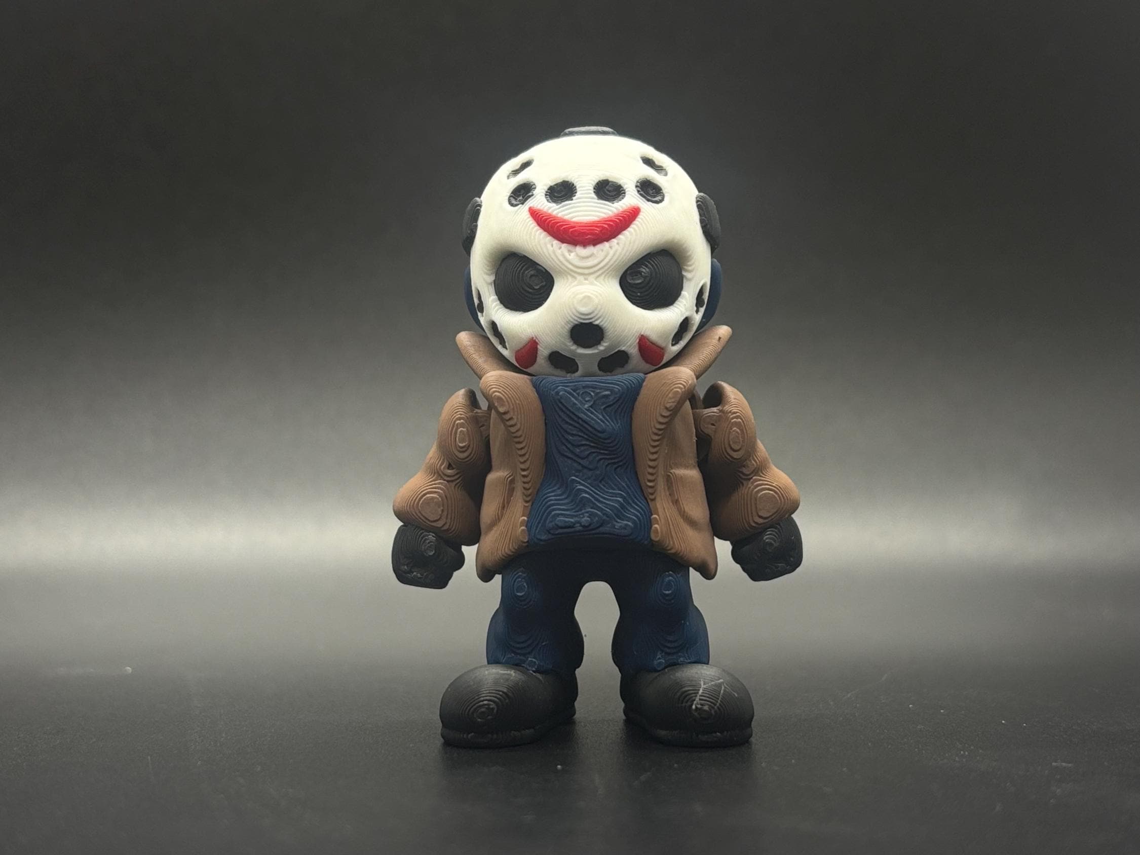 Flexi Jason Voorhees – 3D Printed Horror Figure – Articulating Slasher Toy