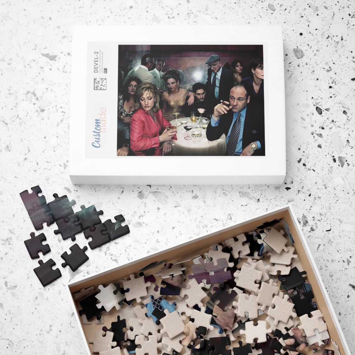 The Sopranos Puzzle Etsy
