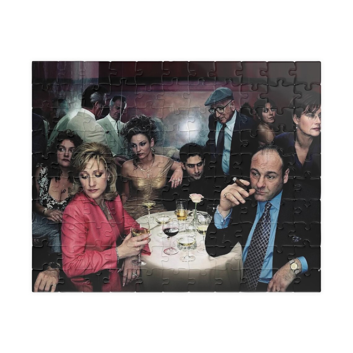 The Sopranos Puzzle Etsy