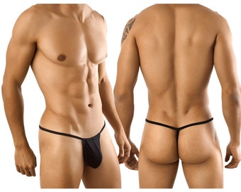 Men's Exotic G-String Thong Color Black.