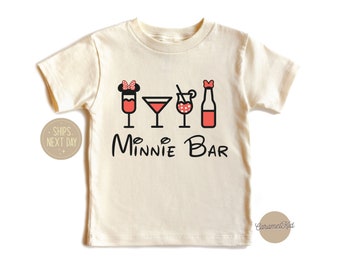 Minnie Bar Shirt, Disney Shirts, Drinking Shirts, Drinking Around the World Shirt, Disney Vacation Shirt , Minnie Shirts