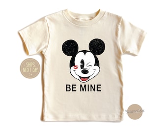 Mickey Be Mine VDay Toddler Baby T-shirt, Be Mine Infant Bodysuit, Mickey Disney Tee, Valentine Toddler Mickey Shirt, Gift for Girl