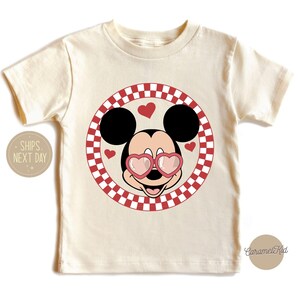 Mickey Kids Shirt, Valentines Day Shirts, Disney Kids Shirt, Childrens Valentines Day Shirts, Gifts for Kids, Disney Valentines Day Shirts