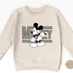 Mickey Toddler Sweatshirt, Mickey Crew Neck, Disney Sweatshirt, Mickey Sweatshirt for Children, Mickey Mouse Crew Neck, 2T Sweatshirt