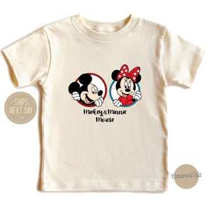 Mickey Minnie Shirt, Disney Kids Shirt, Toddler Shirt, Disney Trip Kids Shirt, Baby Disneyworld Shirt, Disney Summer Shirt