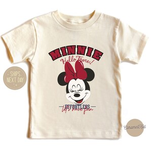 Minnie Shirt, Retro Minnie Shirt, Minnie Disney Shirt, Disney Trip Kids Shirt, Baby  Disneyworld Shirt, Disney Summer Shirt