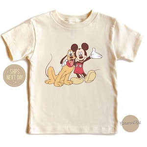 Pluto Dog Kids Shirt,Disney Toddler Shirt, Mickey T-Shirt, Cute T-shirt Pluto, Toddler Disneyland Shirt, Mickey Friends Shirts,Baby Clothing