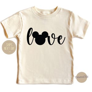 Mickey Shirt, VDay Toddler Baby T-shirt, Mickey Disney Tee, Valentine Toddler Mickey Shirt, Gift for Girl, Disneyland Shirt