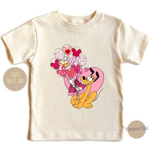 Disney Pluto Valentines Day Shirt, Happy Valentines Day T-Shirt, Pluto Valentines Heart Shirt, Disney Valentines Day Shirt