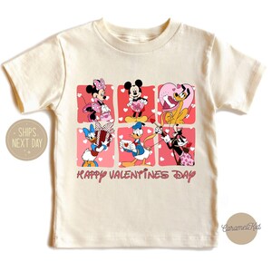 Happy Valentines Day,Mickey Friends Shirt,VDay Toddler Baby T-shirt, Mickey Disney Tee, Valentine Toddler Mickey Shirt,Pluto Valentine Shirt