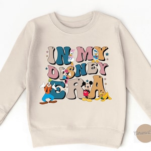 In My Disney Era ,Colorful Vacation Sweatshirt,Disney Era Sweatshirt,Disneyworld Sweatshirts, Disney Castle Sweatshirt,Disney Trip Crew Neck