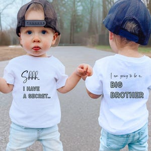 Big Brother Announcement T-Shirt - Toddler Promoted To Big Brother Tee For Pregnancy Reveal
