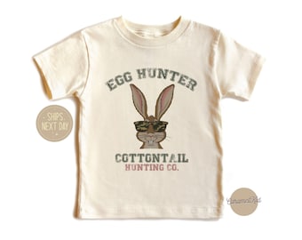 Egg Hunter Easter Shirt for Boys – Cute Easter Outfit – Toddler & Kids Easter T-Shirt, Sweatshirt, Onesie® – Easter Egg Hunt Shirt